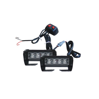 GL-822E LED Warning Emergency Beacon Strobe Grill Light Flash Light Bar 
